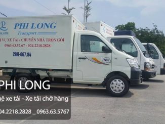 Xe tải chuyển nhà giá rẻ tại phố Thái Thịnh đi Hải Phòng