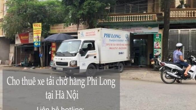 Xe tải chuyển nhà tại đường Bưởi đi Phú Thọ