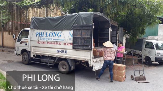 Xe tải chuyển nhà giá rẻ tại đường Trần Vỹ đi Phú Thọ