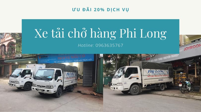 Xe tải chuyển nhà giá rẻ phố Vân Hồ đi Quảng Ninh