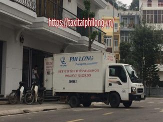 Xe tải chuyển nhà chất lượng giá rẻ Phi Long tại đường Bưởi