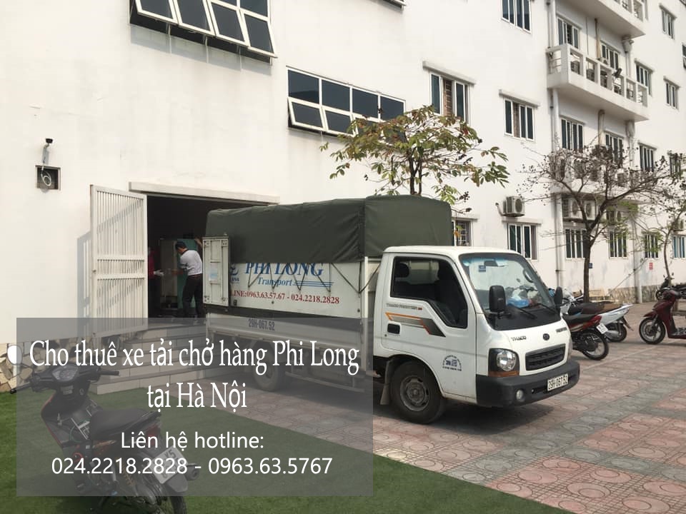 Xe tải chở hàng chất lượng Phi Long tại phố Đặng Thuỳ Trâm