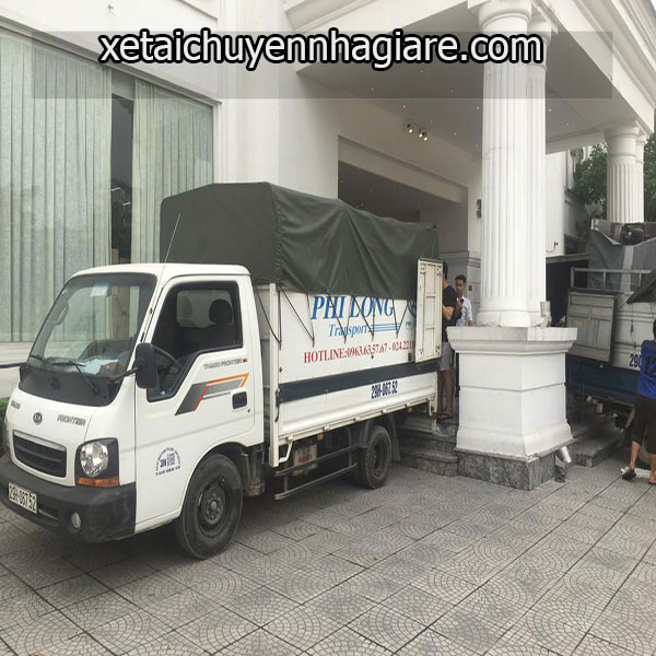 xe tải chuyển nhà tại chung cư TSG Lotus Sài Đồng